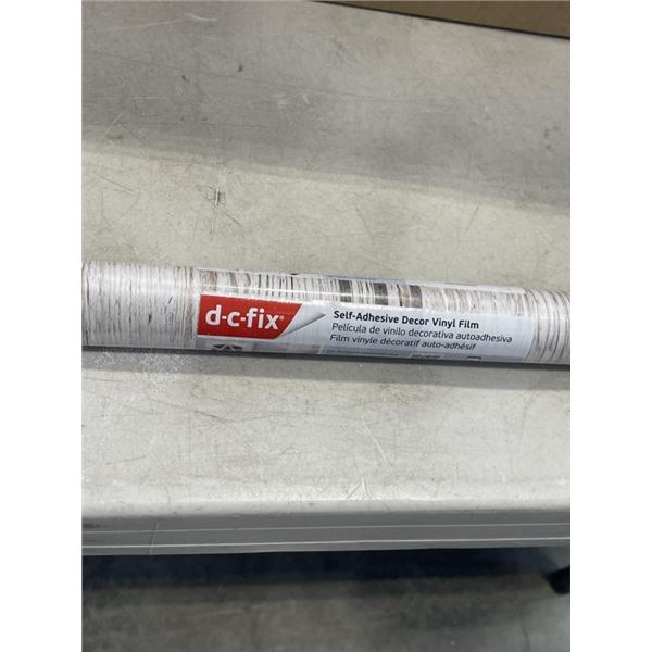 NEW CASE OF SELF ADHESIVE DECOR VINYL FILM, EACH ROLL IS 26.5 X 78 INCH, APPROX 11 ROOLS, AND 3 NEW 