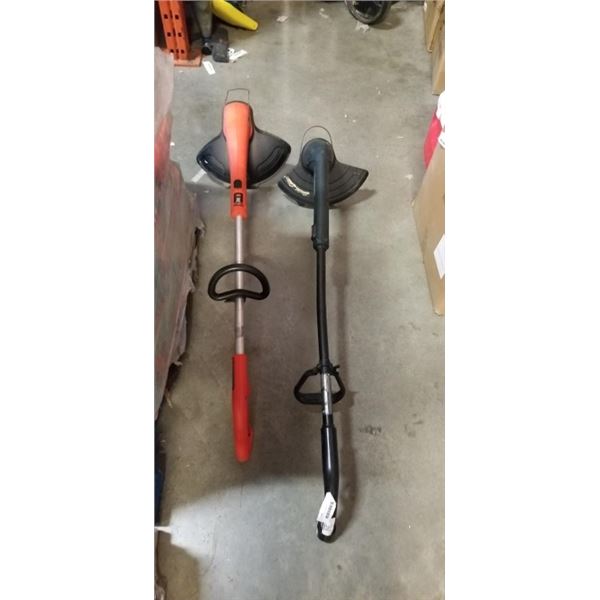 2 ELECTRIC WEED TRIMMERS