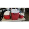 Image 1 : 3 COLEMAN COOLERS