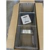 Image 1 : AS NEW 42"X15"X15" LIVE HUMANE ANIMAL TRAP ER361