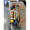 Image 2 : CASED CROQUET SET