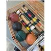Image 3 : CASED CROQUET SET