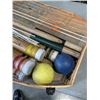 Image 4 : CASED CROQUET SET