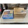 Image 1 : PORTABLE CAMP TOILET AND PACK OF KRAFT PORTION CUPS