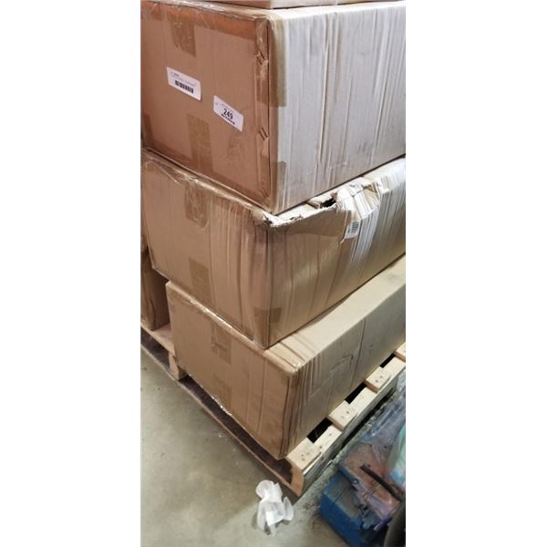 3 CASES OF DIVERSEY 1.5L WIRE BASKET KITS, 12 PER CASE