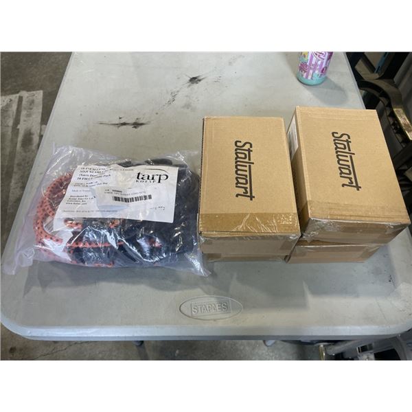 5 NEW 10PC BUNGEE CORD SETS