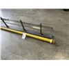 Image 3 : LARGE CROW BAR, METAL WALL HOOK, AND CORNER EDGE