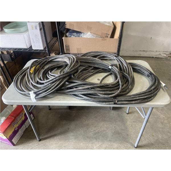 3 HEAVY DUTY EXTENSION CORDS, HAVE BEEN CUT