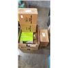 Image 1 : CASE OF INK CARTRIDGES AND 3 THREE TIER BROCHURE HOLDERS