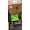 Image 2 : CASE OF INK CARTRIDGES AND 3 THREE TIER BROCHURE HOLDERS