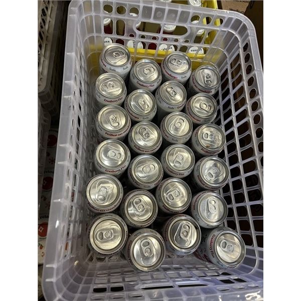 FLAT OF 24 POPPI CRANBERRY FIZZ DRINKS