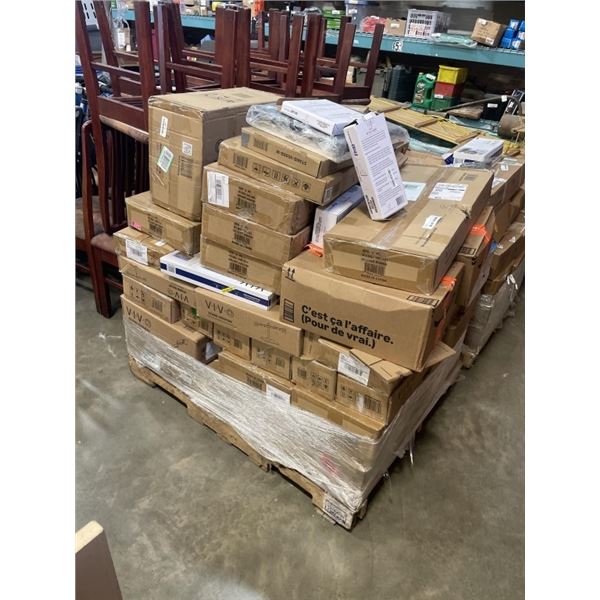 PALLET OF VIVO MOUNTS AND ACCESSORIES