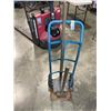 Image 1 : METAL UPRIGHT DOLLY, SLEDGE HAMMER AND SHOVEL