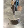 Image 4 : METAL UPRIGHT DOLLY, SLEDGE HAMMER AND SHOVEL