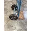 Image 5 : METAL UPRIGHT DOLLY, SLEDGE HAMMER AND SHOVEL