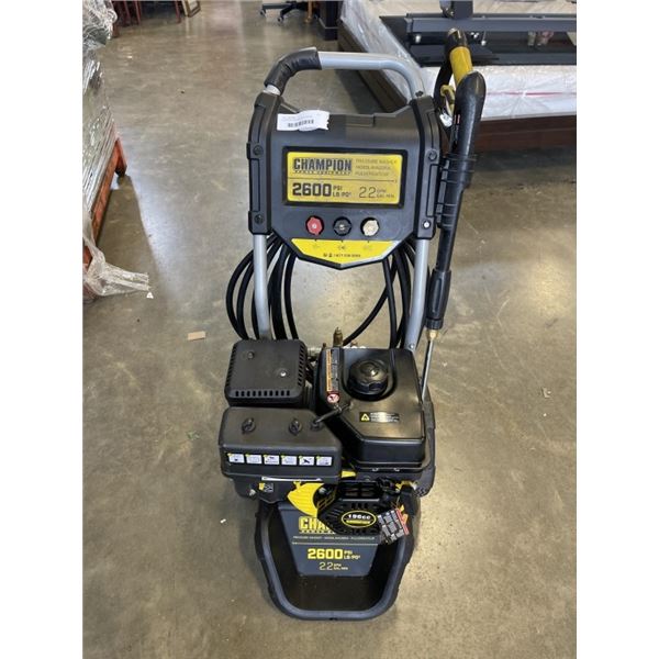 CHAMPION 2600 PSI GAS POWERED PRESSURE WASHER