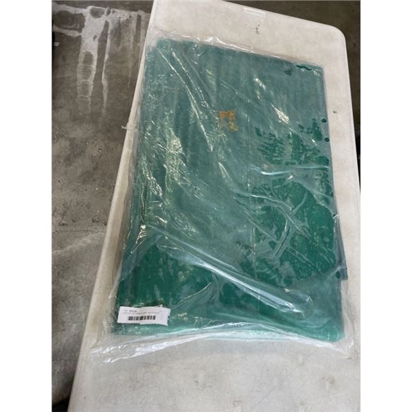 NEW 26" x 20" GREEN TARP - NO EYELETS
