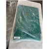 Image 1 : NEW 26" x 20" GREEN TARP - NO EYELETS