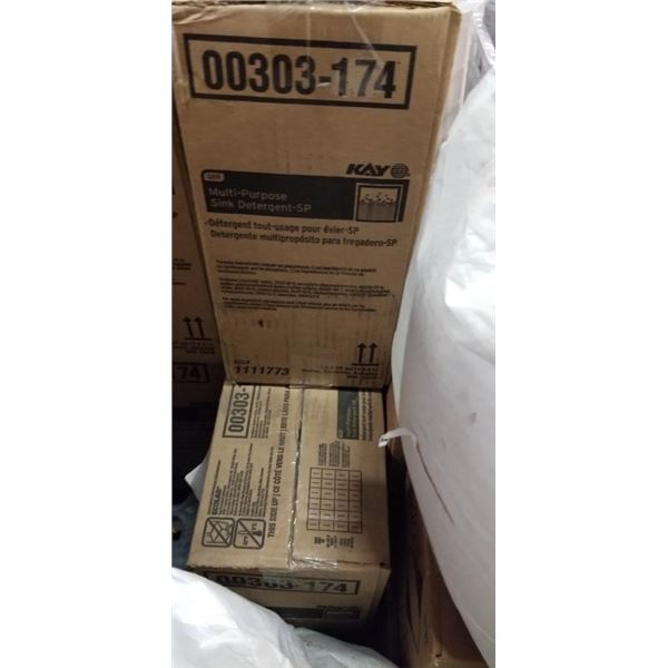 3 CASES QSR MULTI PURPOSE SINK DETERGENT