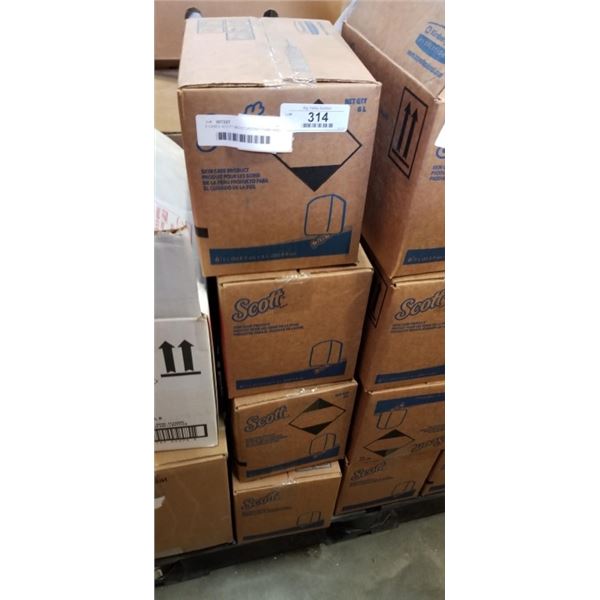 4 CASES SCOTT MOISTURIZING FOAM HAND SANITIZER REFILLS