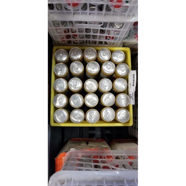 CRATE OF ASSORTED SAN PELLEGRINO CANS