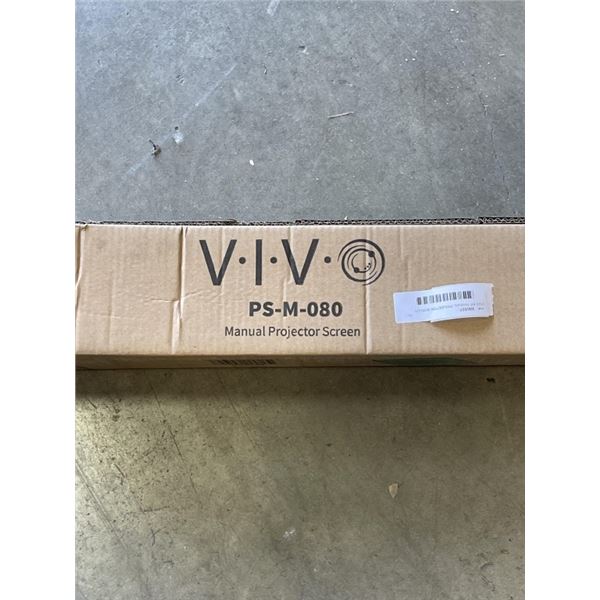 VIVO 80" MANUAL PROJECTOR SCREEN