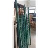 Image 2 : 2 SECTIONS OF GREEN METAL COMMERCIAL SHELVING, DROP IN STYLE