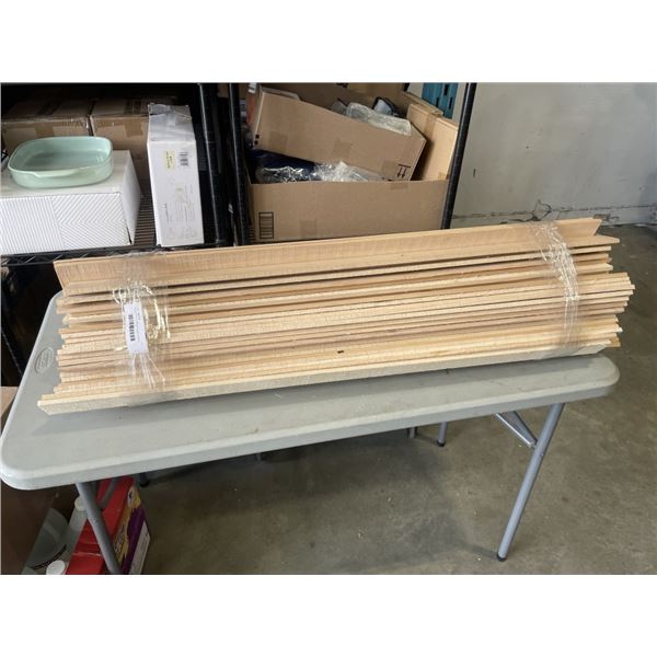 50 PIECES OF HEMLOCK WOOD APPROX 42INCH LONG
