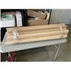 Image 1 : 50 PIECES OF HEMLOCK WOOD APPROX 42INCH LONG