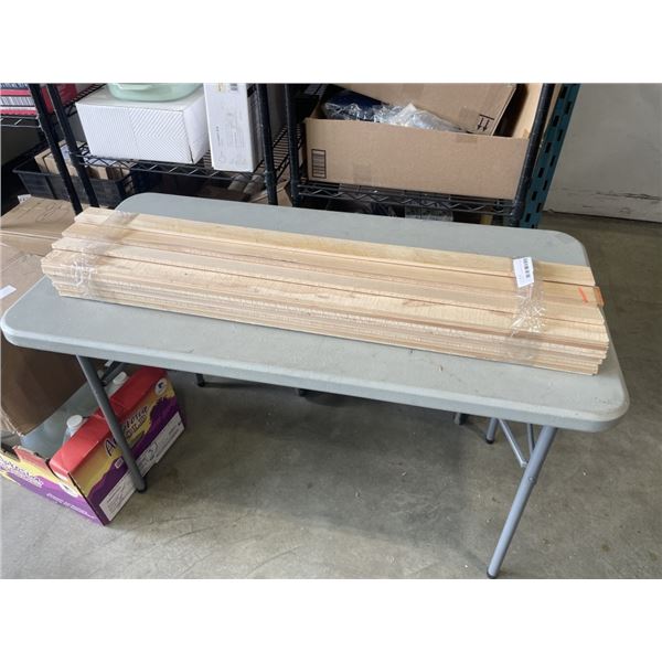 40 PIECES OF HEMLOCK WOOD APPROX 42INCH LONG