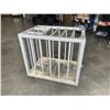 Image 1 : ROLLING METAL CAGE, 27 X 38 X 39 INCH