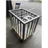 Image 3 : ROLLING METAL CAGE, 27 X 38 X 39 INCH