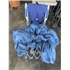 Image 1 : COLLASPIBLE DOUBLE SIZE CAMP COT AND BEACH CHAIR