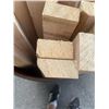 Image 3 : BARREL OF HEMLOCK WOOD - VARIOUS LENGTHS, MOST ABOUT 40"