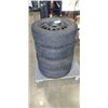 Image 1 : 4 GOODYEAR TIRES. P195/60R15