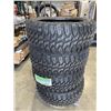 Image 4 : NEW SET OF 4 HAIDA MUD CHAMP 35X12.5R24 LTE TIRES