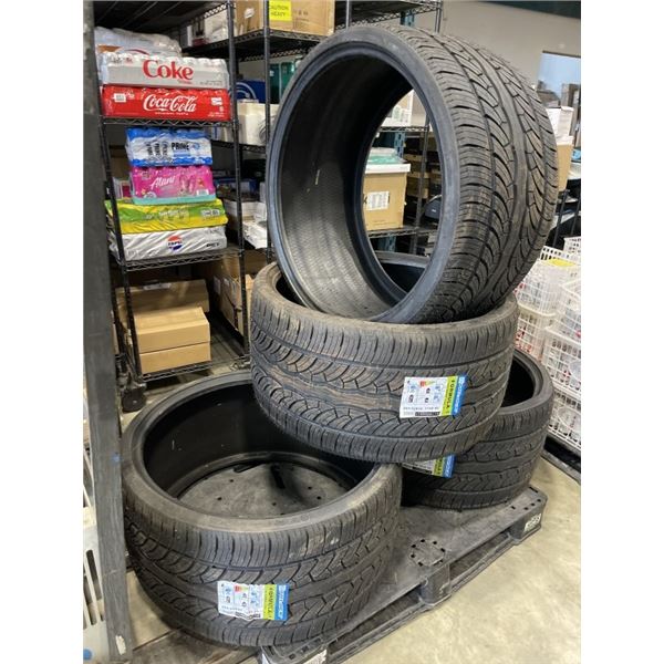 NEW SET OF 4 TRI-ACE FORMULA-1 405/20R28 TIRES