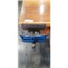 Image 6 : LARGE SOLID WOOD CUSTOM BUILT WORK BENCH WITH VICE. 6 FT LONG, 3 FT WIDE, 3 FT TALL