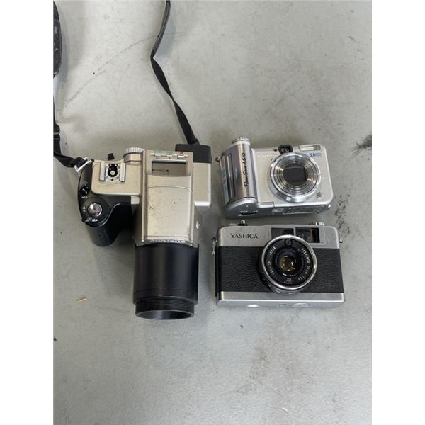 3 CAMERAS. 2 DIGITAL, 1 FILM