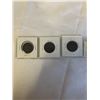 Image 2 : 3 CANADIAN QUEEN VICTORIA LARGE CENTS 1899, 1900, 1901 - LAST QUEEN VICTORA