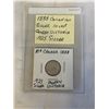 Image 1 : 1888 CANADIAN SILVER 10 CENT QUEEN VICTORIA .925 SILVER