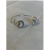 Image 1 : STERLING SILVER OPEN CUFF BANGLE