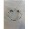 Image 2 : STERLING SILVER OPEN CUFF BANGLE