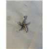 Image 2 : 925 STERLING SILVER SEA STAR PENDANT, SET W/ LOTS OF GENUINE DIAMONDS - SOME MISSING