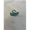 Image 1 : VINTAGE SIAM SILVER W/ ENAMEL RING, SIZE 5