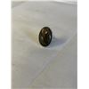 Image 1 : STERLING SILVER W/ GENUINE STONE RING, HEAVY AND SOLID, MARKED BLJ 925 SIZE 7