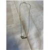 Image 1 : STERLING SILVER PENDANT W/ CHAIN NECKLACE MARKED 925