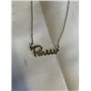 Image 2 : STERLING SILVER PENDANT W/ CHAIN NECKLACE MARKED 925
