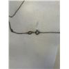 Image 4 : STERLING SILVER PENDANT W/ CHAIN NECKLACE MARKED 925