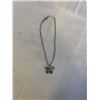 Image 1 : STERLING SILVER BRACELET W/ REAL OPAL STONE BUTTERFLY PENDANT/ CHARM EACH MARKED 925